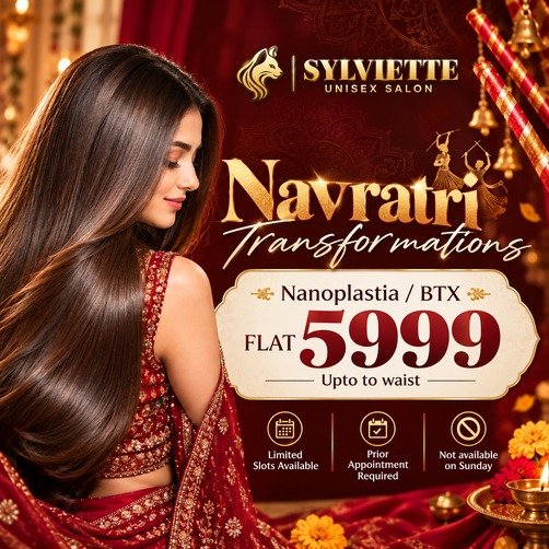 Offer: Hair Botox or Nanoplastia at Rs. 4999 up to waist length
