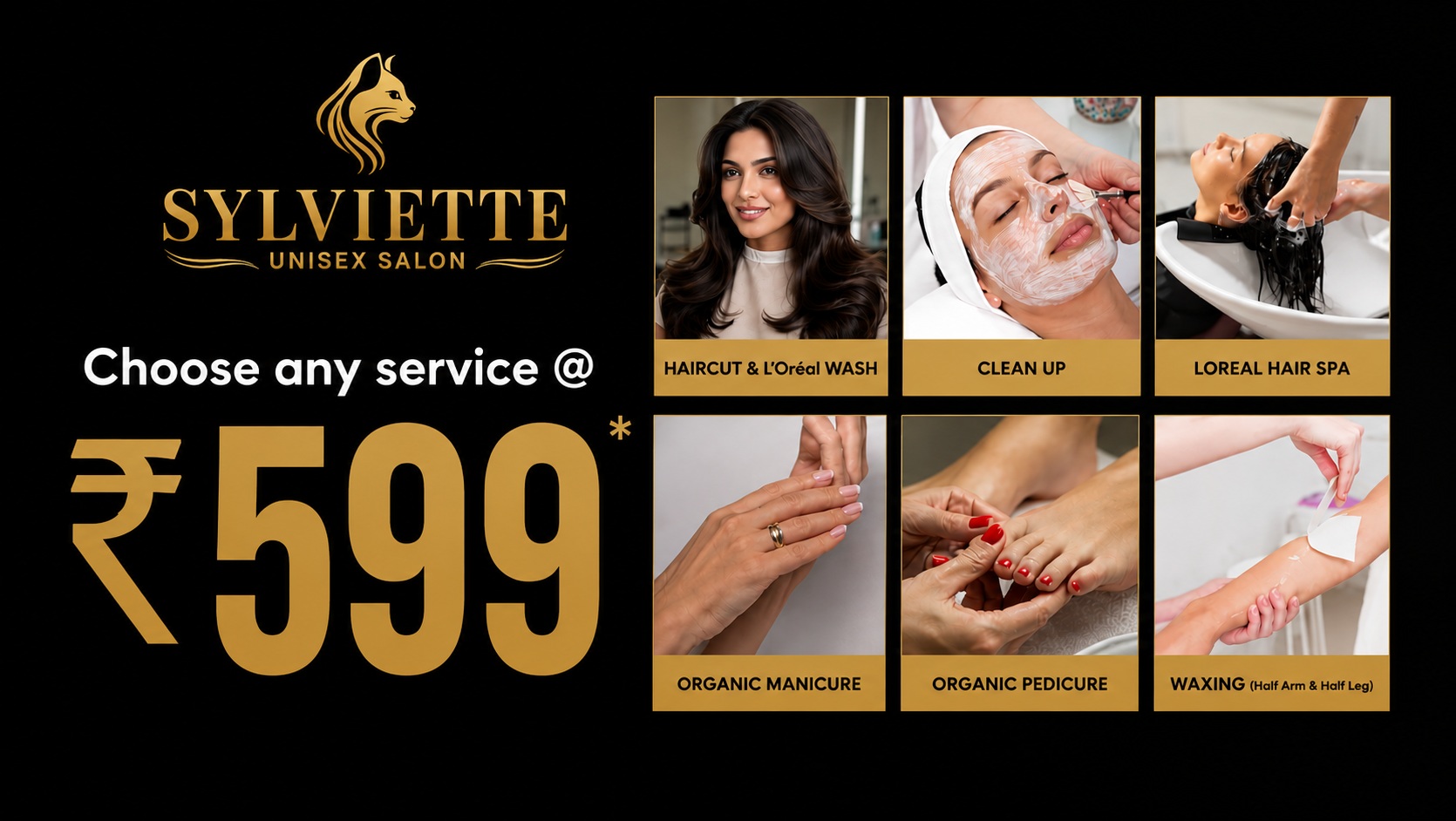 Sylviette Salon exclusive services offer